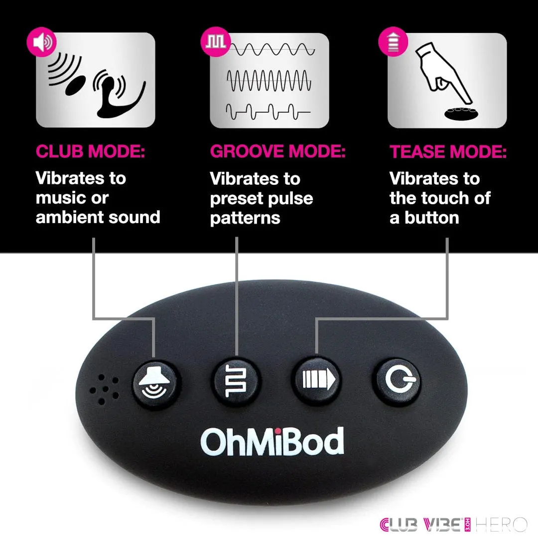 OhMiBod Club Vibe 3.OH Hero Vibrating Anal Plug