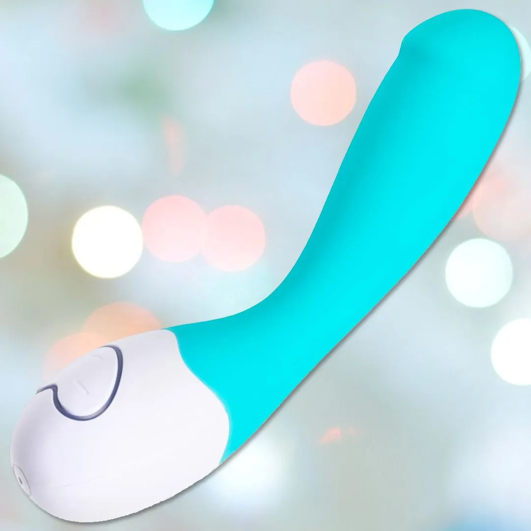 OhMiBod Lovelife Cuddle G-Spot Vibrator - Turquoise