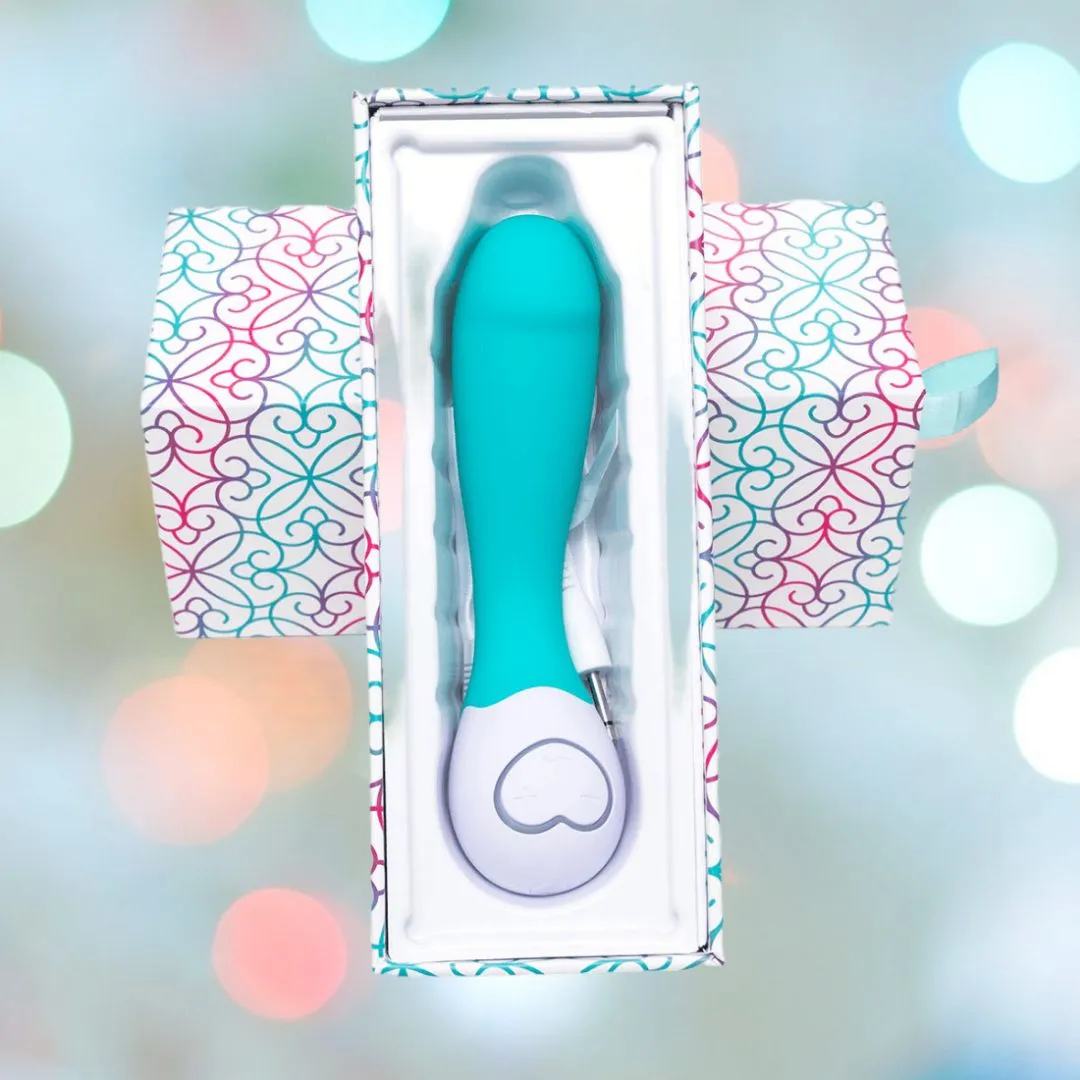 OhMiBod Lovelife Cuddle Mini G-Spot Vibrator - Turquoise
