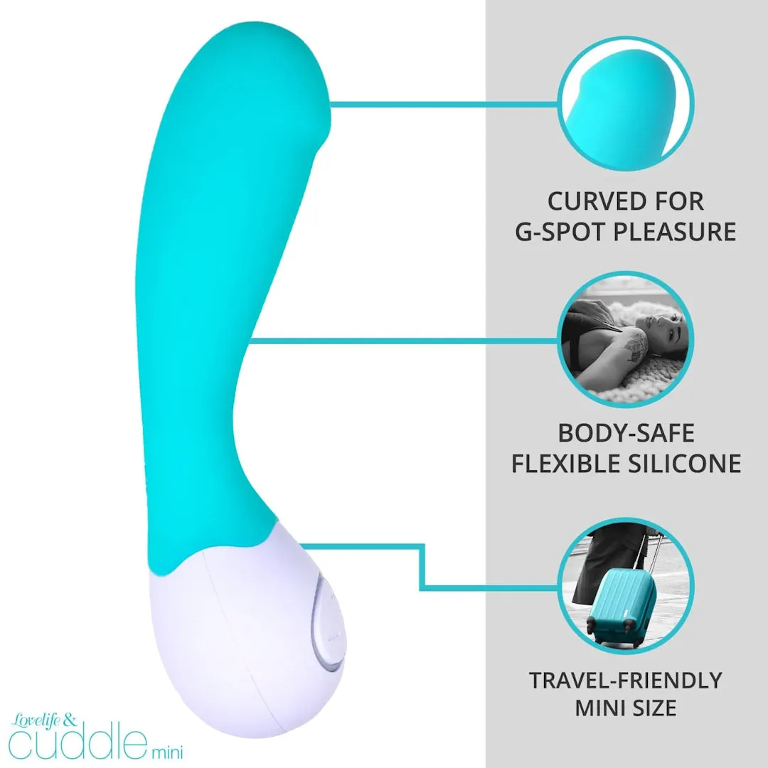 OhMiBod Lovelife Cuddle Mini G-Spot Vibrator - Turquoise
