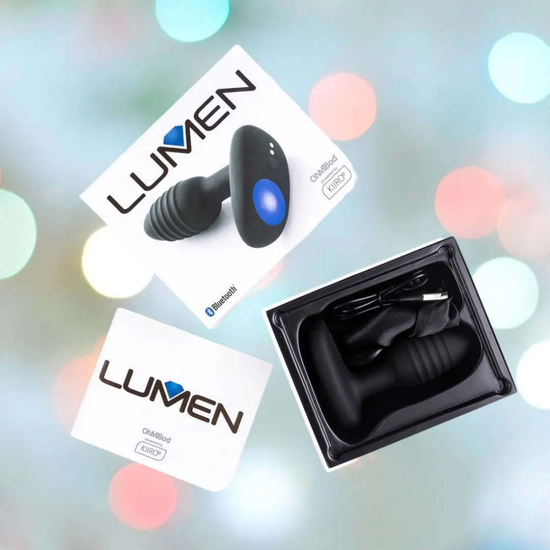 OhMiBod Lumen Vibrating Butt Plug