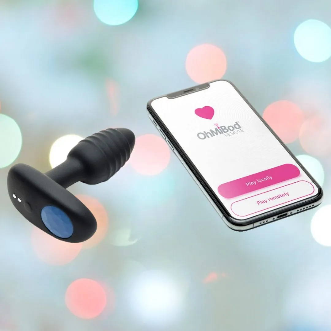 OhMiBod Lumen Vibrating Butt Plug