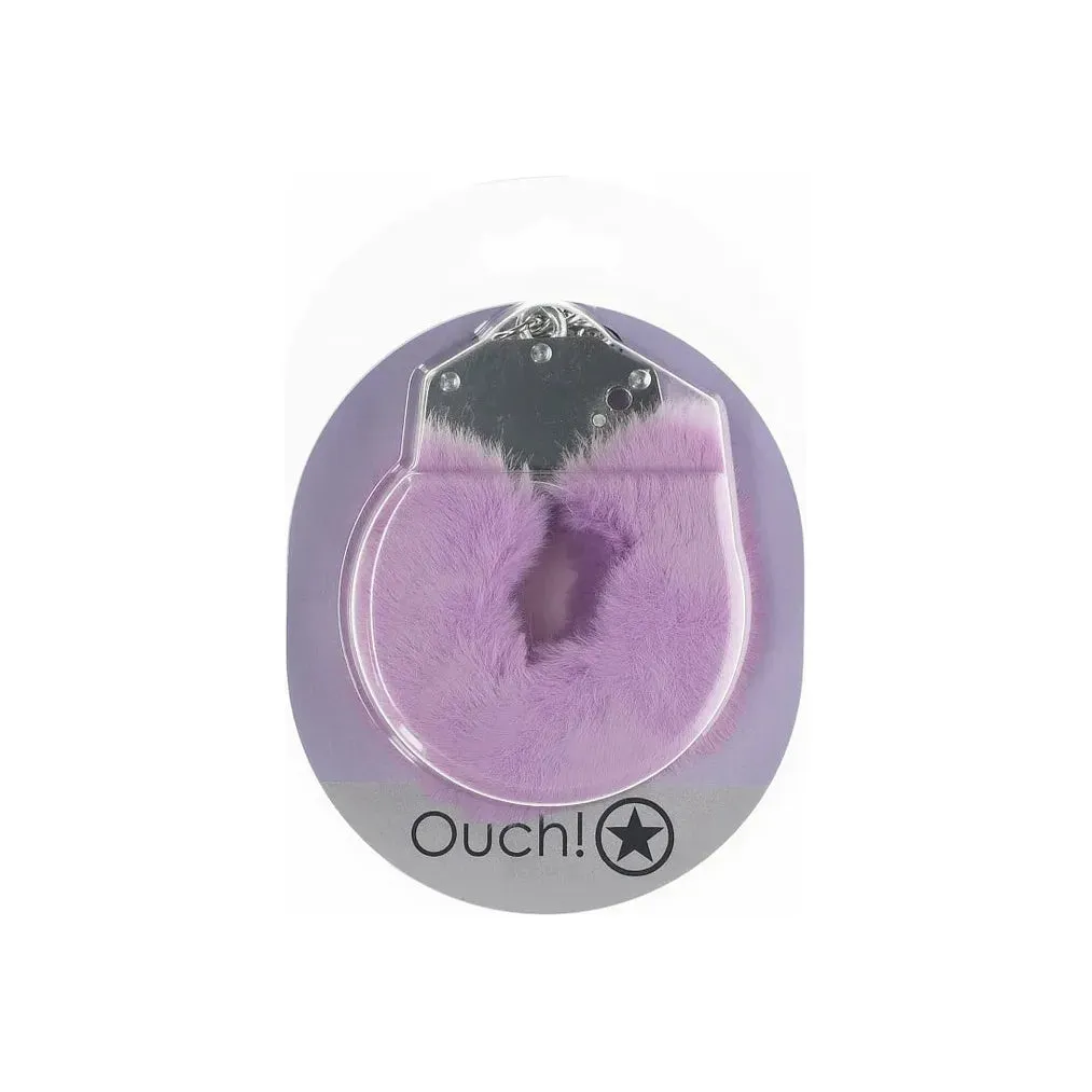 Ouch Classic Heavy Duty Fluffy Handcuffs by Shots