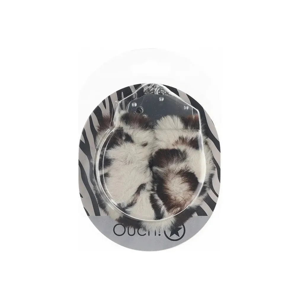 Ouch Classic Heavy Duty Fluffy Handcuffs by Shots