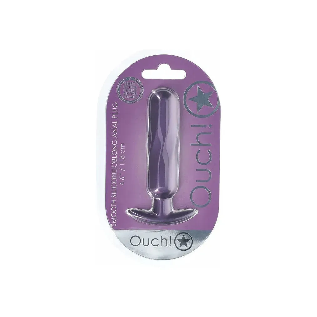 Ouch Oblong Anal Plug by Shots