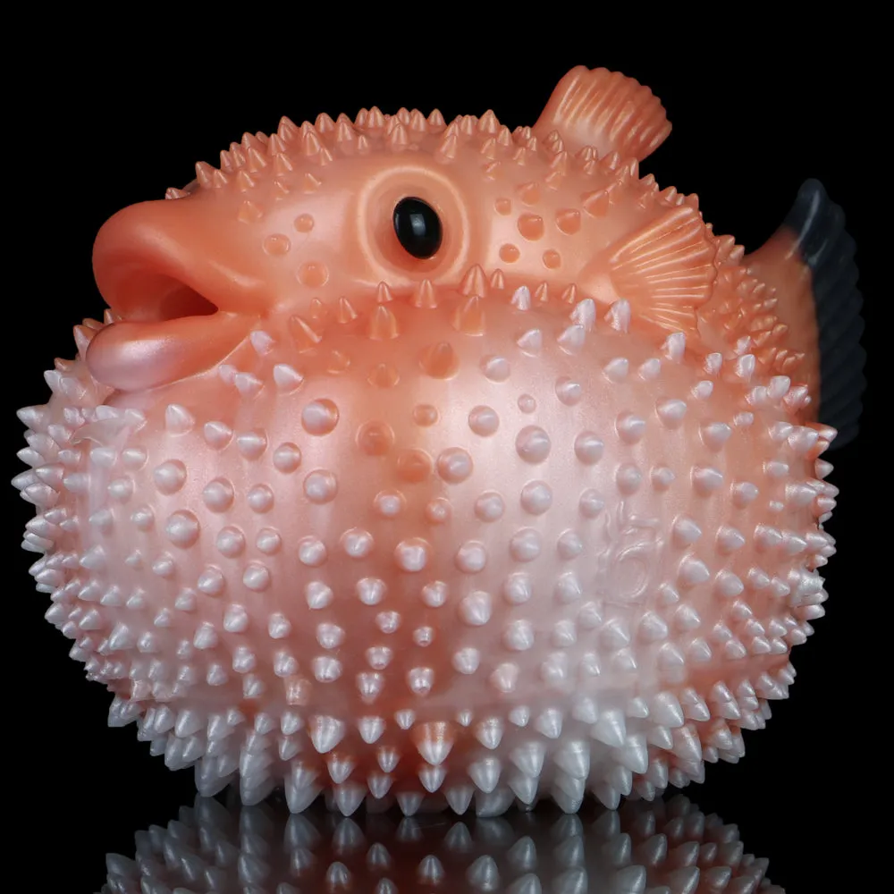 Pearl Puffer Pocket Pussy Mini Sex Doll - Fantasy Plump Silicone Male Masturbator