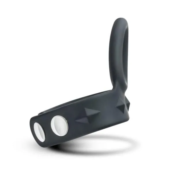 Performance VS6 Silicone Cock Ring & Ball Strap - Black