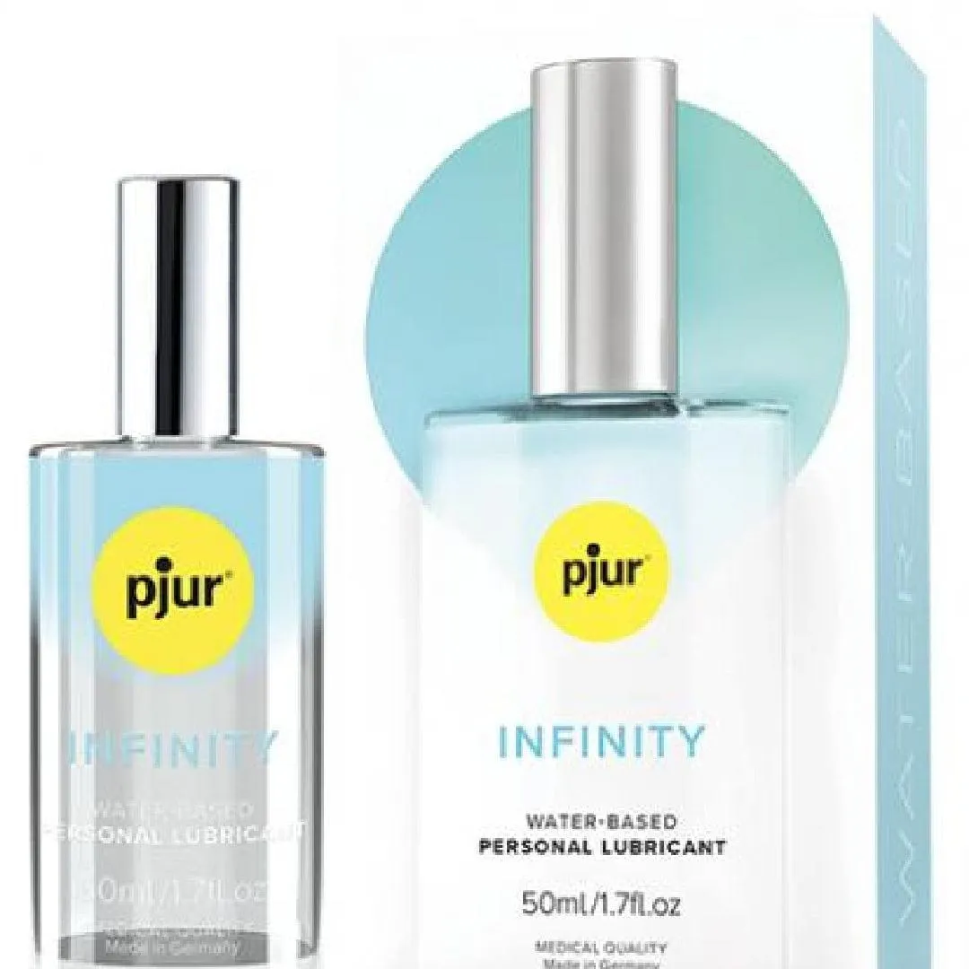 Pjur Infinity Water Based Lubricant in Glass Bottle -  1.7 oz