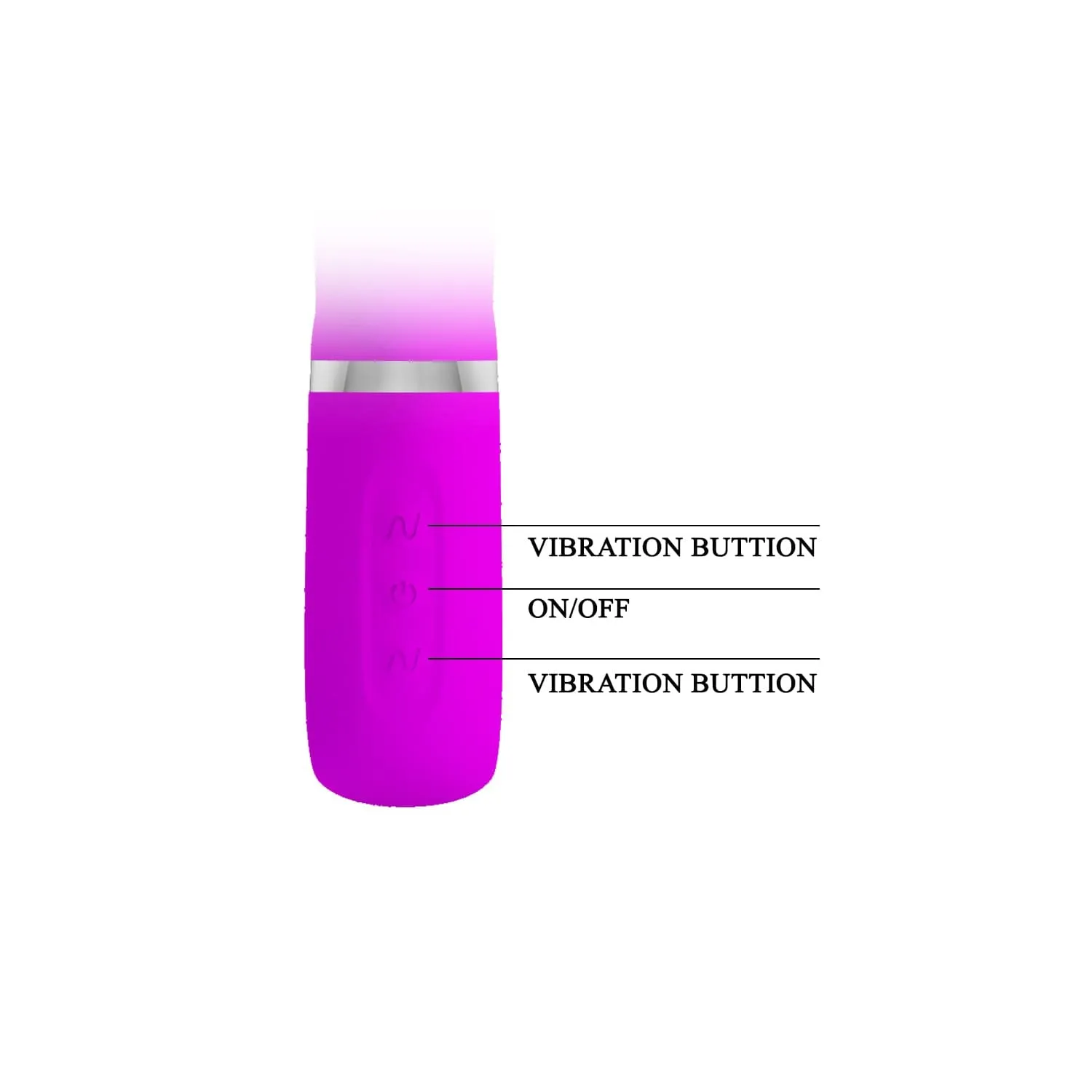 Pretty Love - Prescott Flexible Rabbit Vibrator