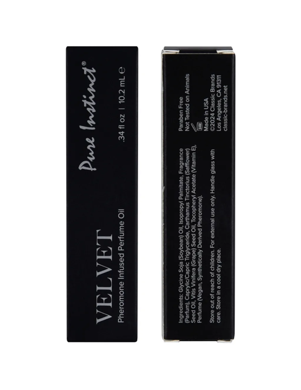 Pure Instinct Pheromone Oil Roll On Velvet