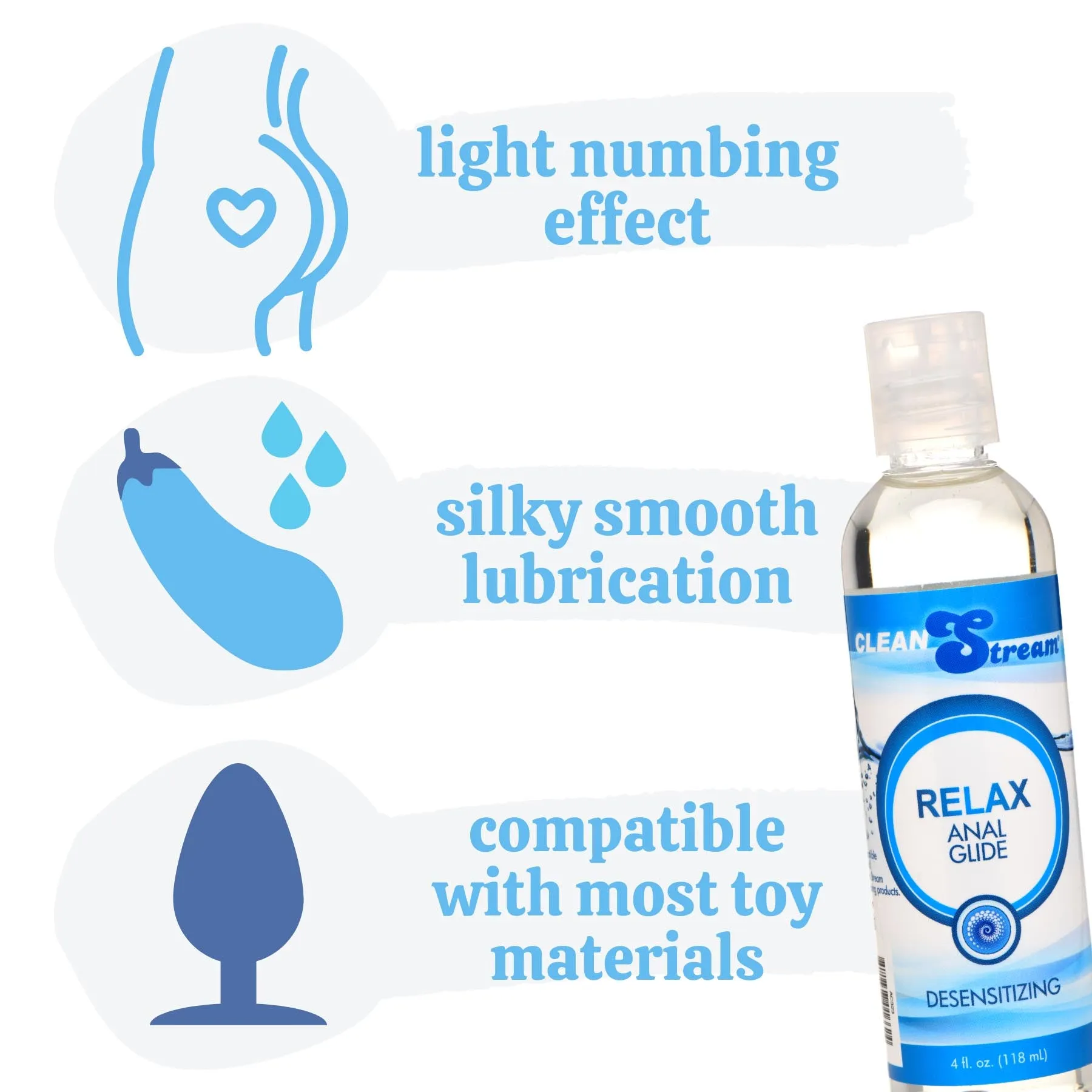 Relax Anal Lubricant - Ease into Comfort