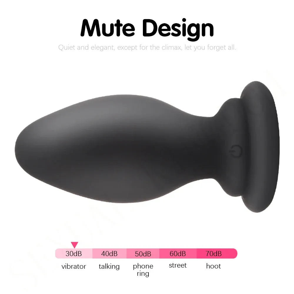 Remote Control Fox Tail Vibrating Butt Plug - Fantasy Animal Role Play Furry BDSM Sex Games