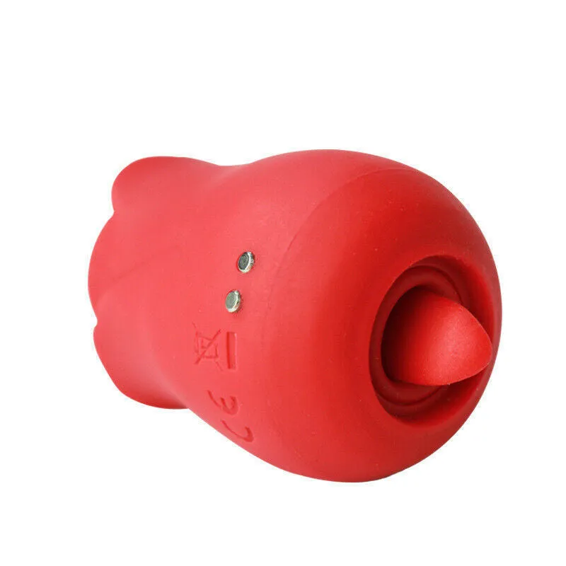 RENDS - Rose Sucking Vibrator Tongue Licking Clitoris Massager