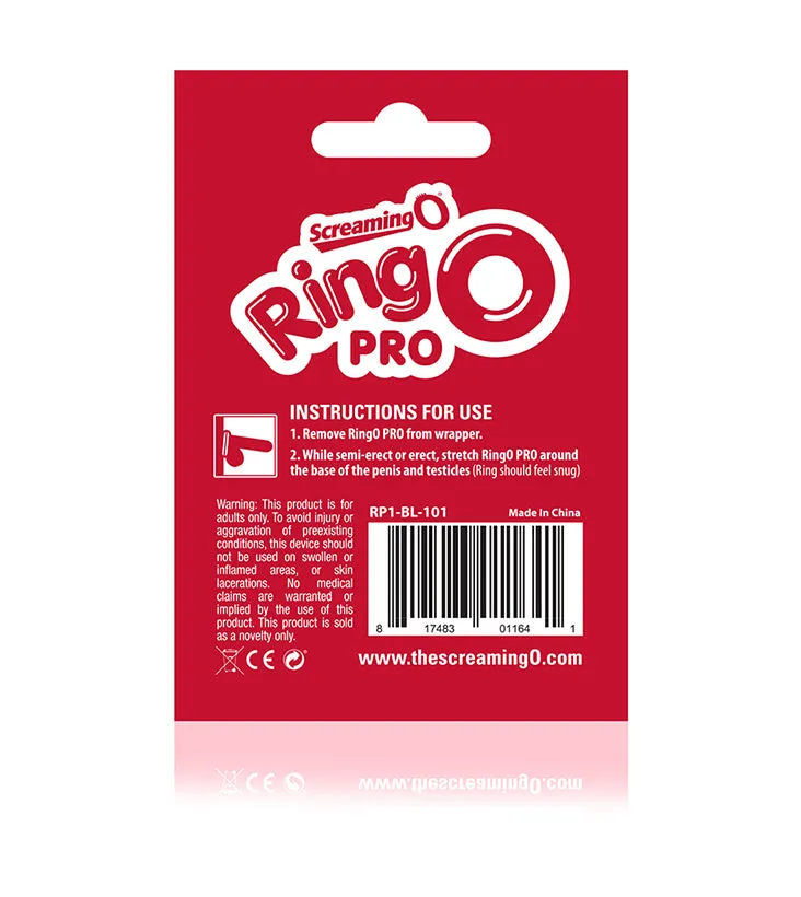 RingO Pro Large Black by ScreamingO
