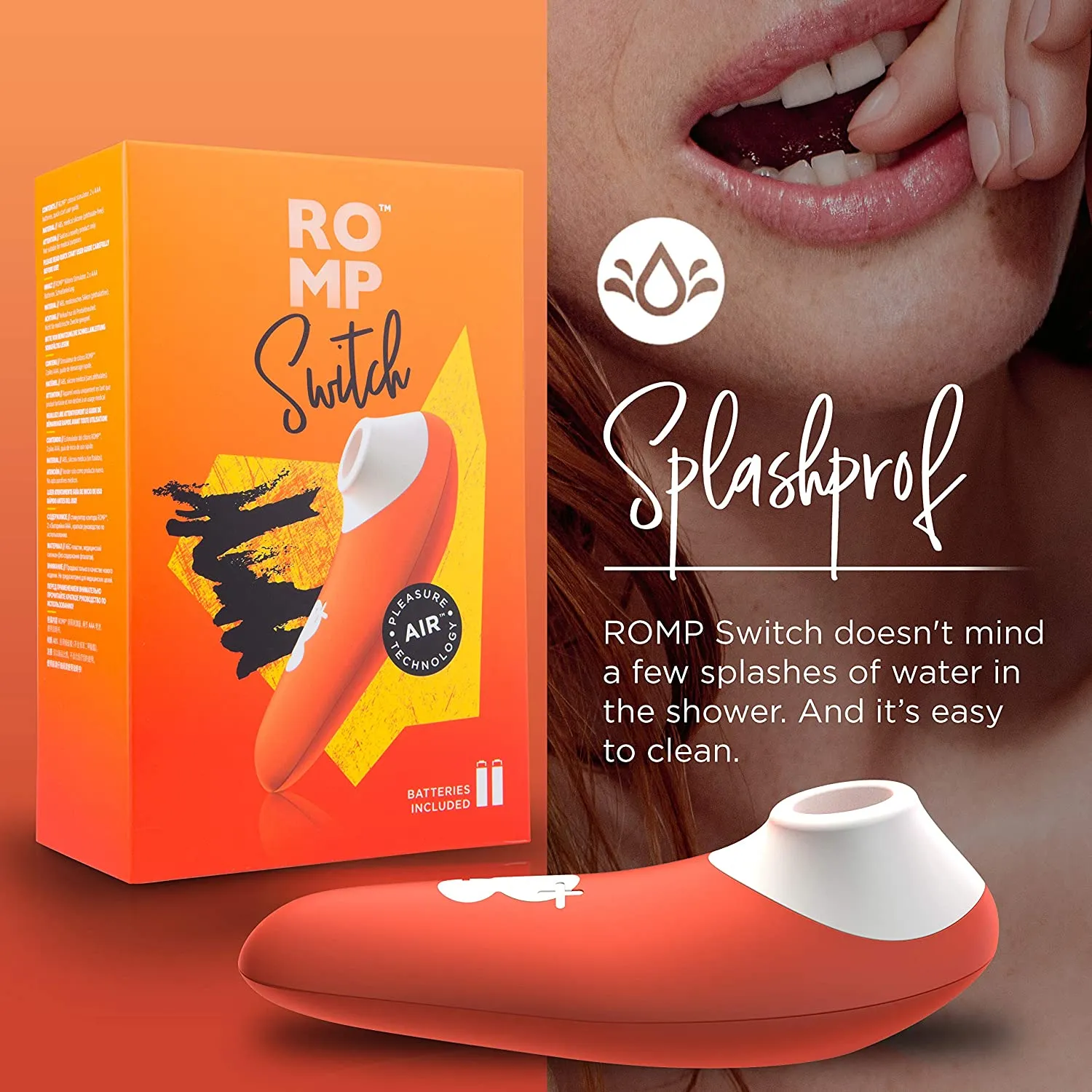 Romp Switch Pleasure Air Clitoral Stimulator