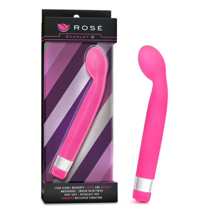 Rose Scarlet G Spot Vibrator by Blush