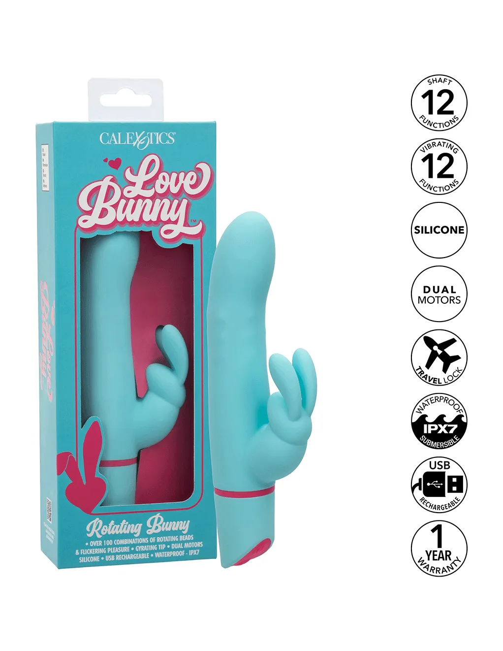 Rotating Bunny Rabbit Vibrator