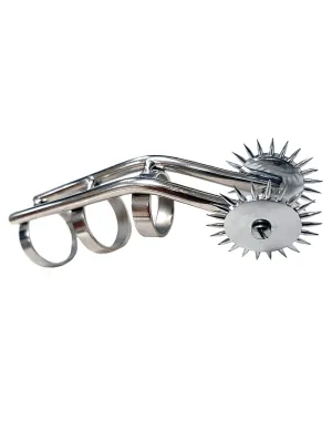 Rouge Stainless Steel Cat Claw Pronged Pinwheel