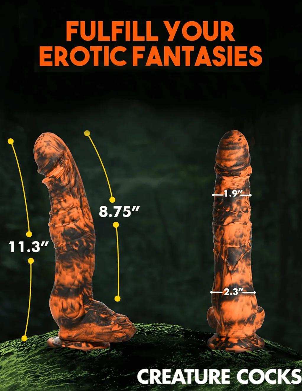 Saber Tooth Dildo