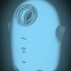 Satisfyer Glowing Ghost Air Pulsation Vibrator - Blue
