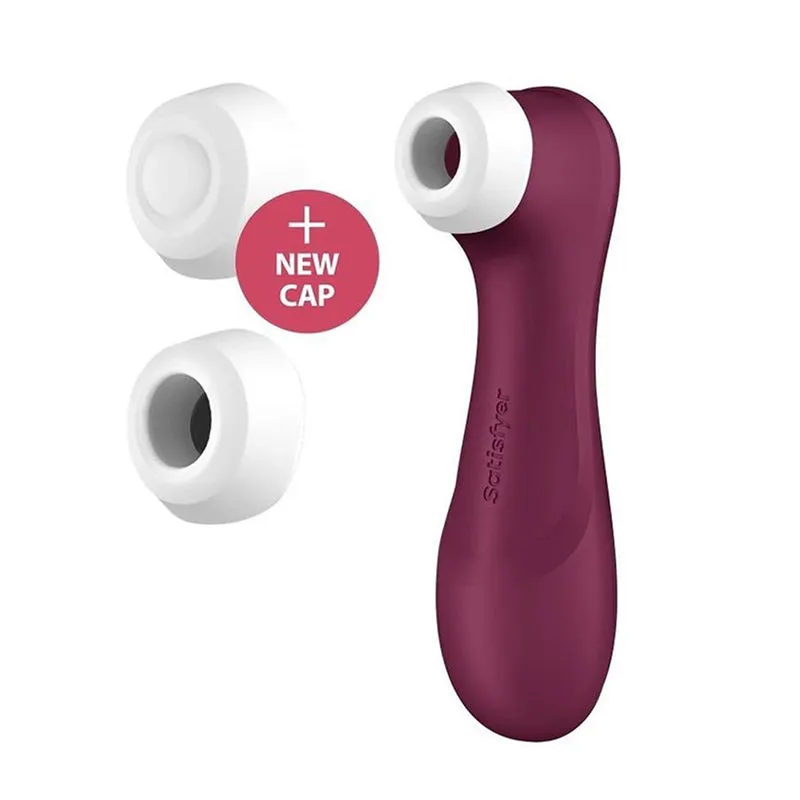 Satisfyer Pro 2 Generation 3 Pressure Wave Clitoral Stimulator (Wine Red)