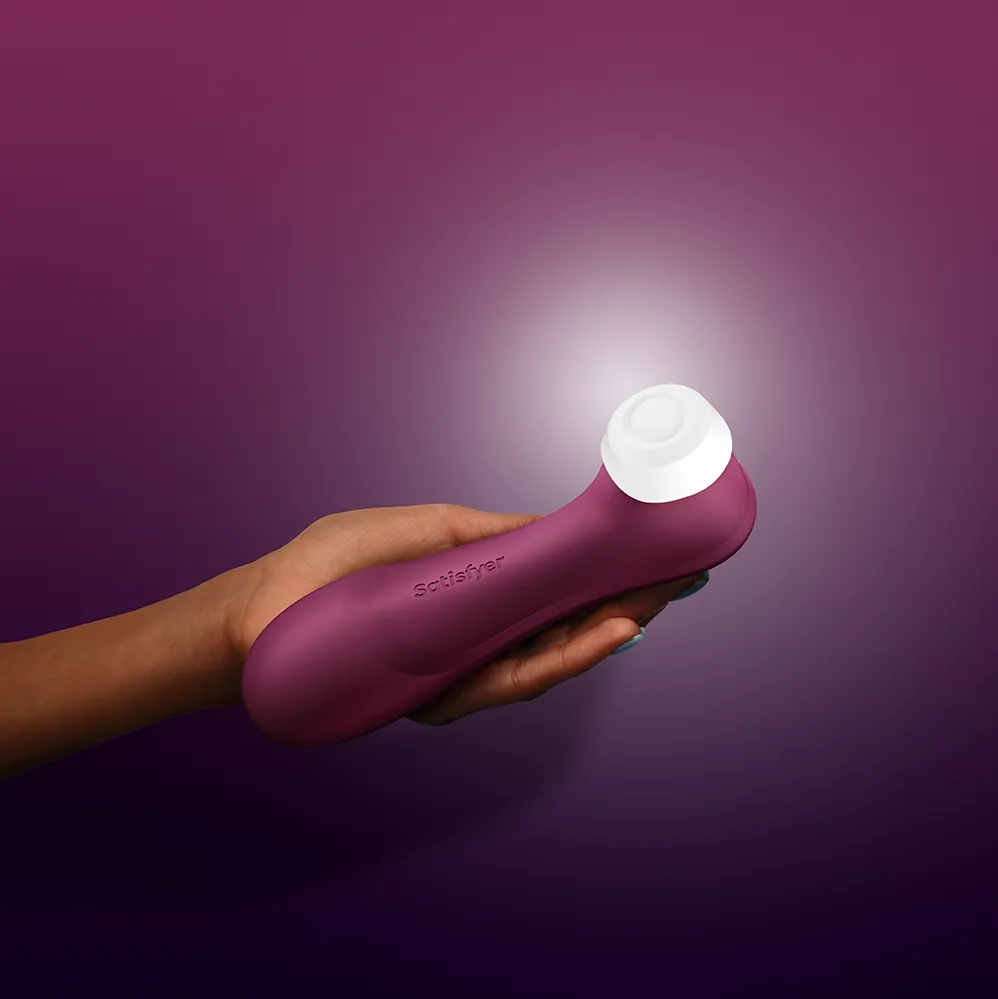 Satisfyer Pro 2 Generation 3 Pressure Wave Clitoral Stimulator (Wine Red)