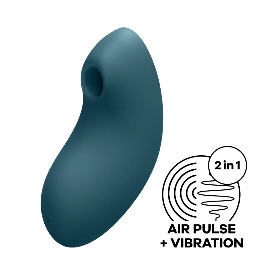 Satisfyer - Vulva Lover 2 Air Pulse Vibration Clitoral Stimulator