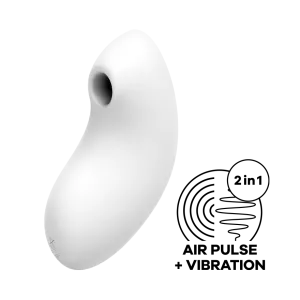 Satisfyer - Vulva Lover 2 Air Pulse Vibration Clitoral Stimulator