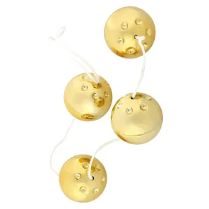 Seven Creations 4 Gold Vibro Balls for Her