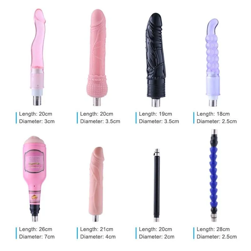 Sexlovey Sex Machine 3XLR Connector Fucking Machine Thrusting Dildo