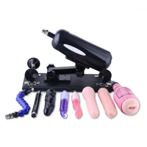 Sexlovey Sex Machine 3XLR Connector Fucking Machine Thrusting Dildo