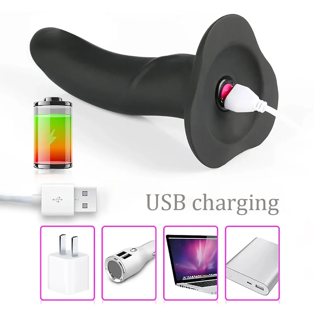 Strap On Dildo Vibrating Panties - Remote Control G Spot Prostate Massager