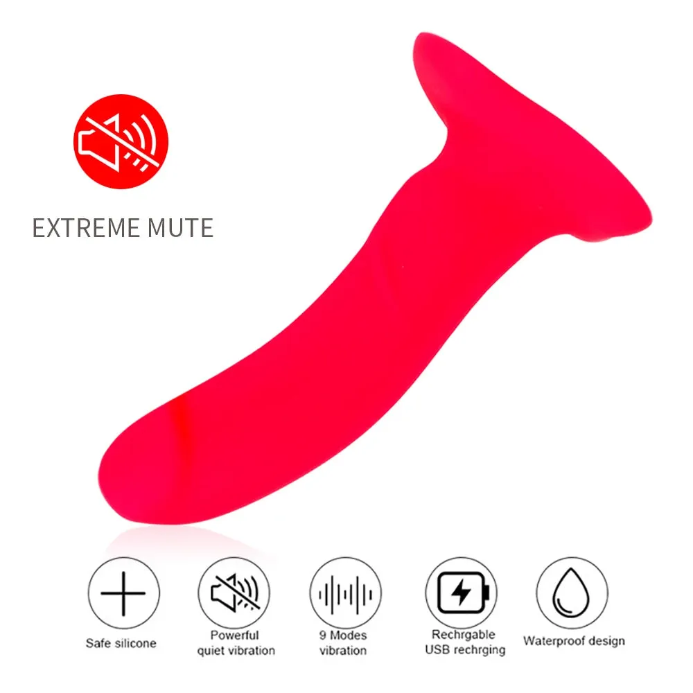 Strap On Dildo Vibrating Panties - Remote Control G Spot Prostate Massager