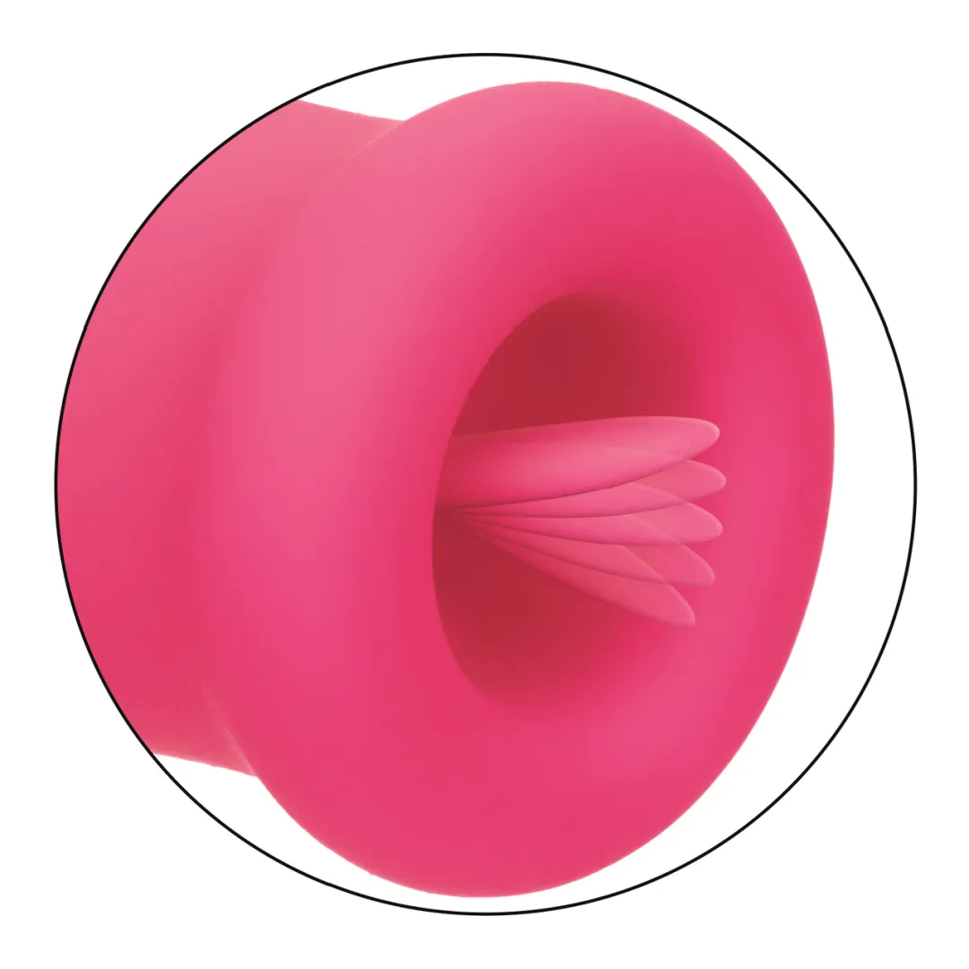 Sugar Craze Licking Tongue Vibrator with Lid