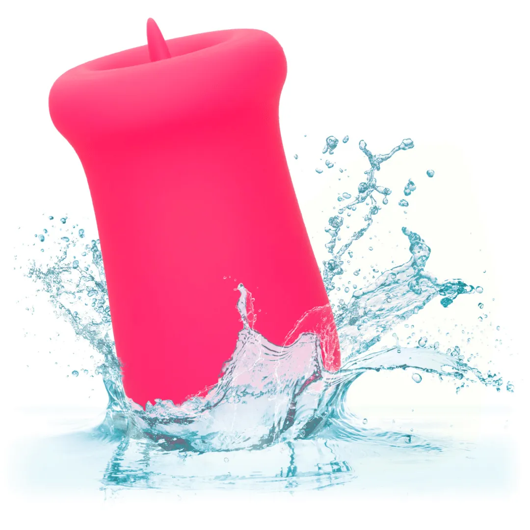 Sugar Craze Licking Tongue Vibrator with Lid
