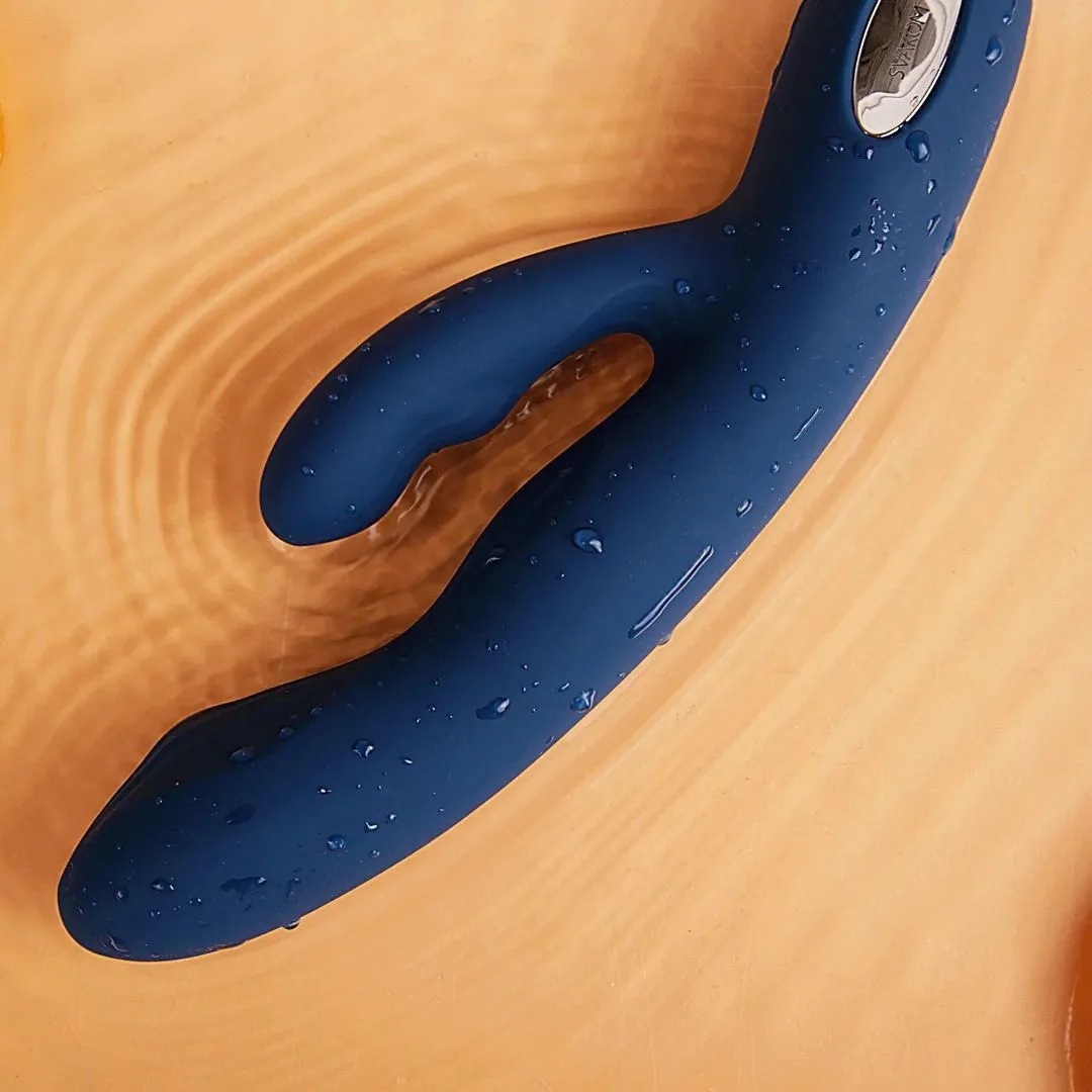 Svakom Aylin Rabbit Vibrator - Dark Blue