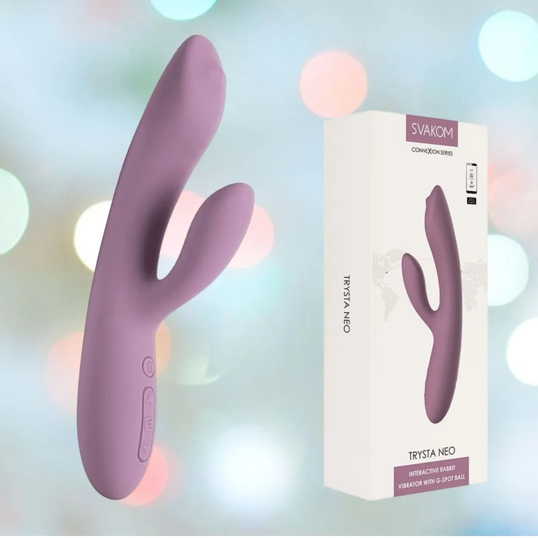 Svakom Trysta Neo Rabbit Vibrator - Romantic Rose