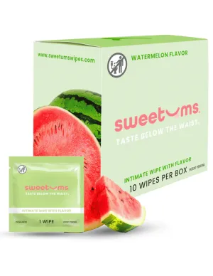 Sweetums Watermelon Flavored Wipes