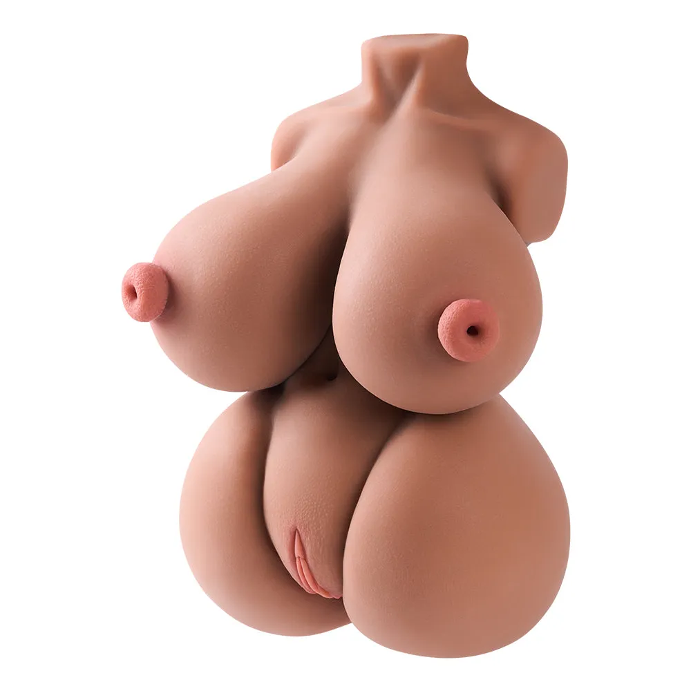 Tan Lucy: Fantasy Torso Perfect Tits Realistic Sex Doll