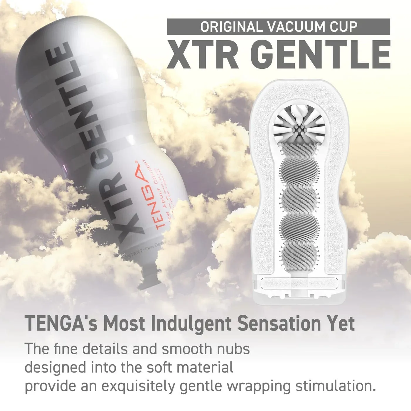 Tenga - Xtra Gentle Air Cushion Cup Masturbator Soft
