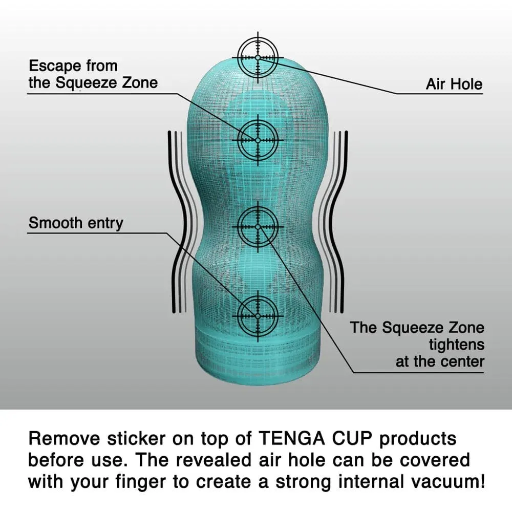 Tenga - Xtra Gentle Air Cushion Cup Masturbator Soft