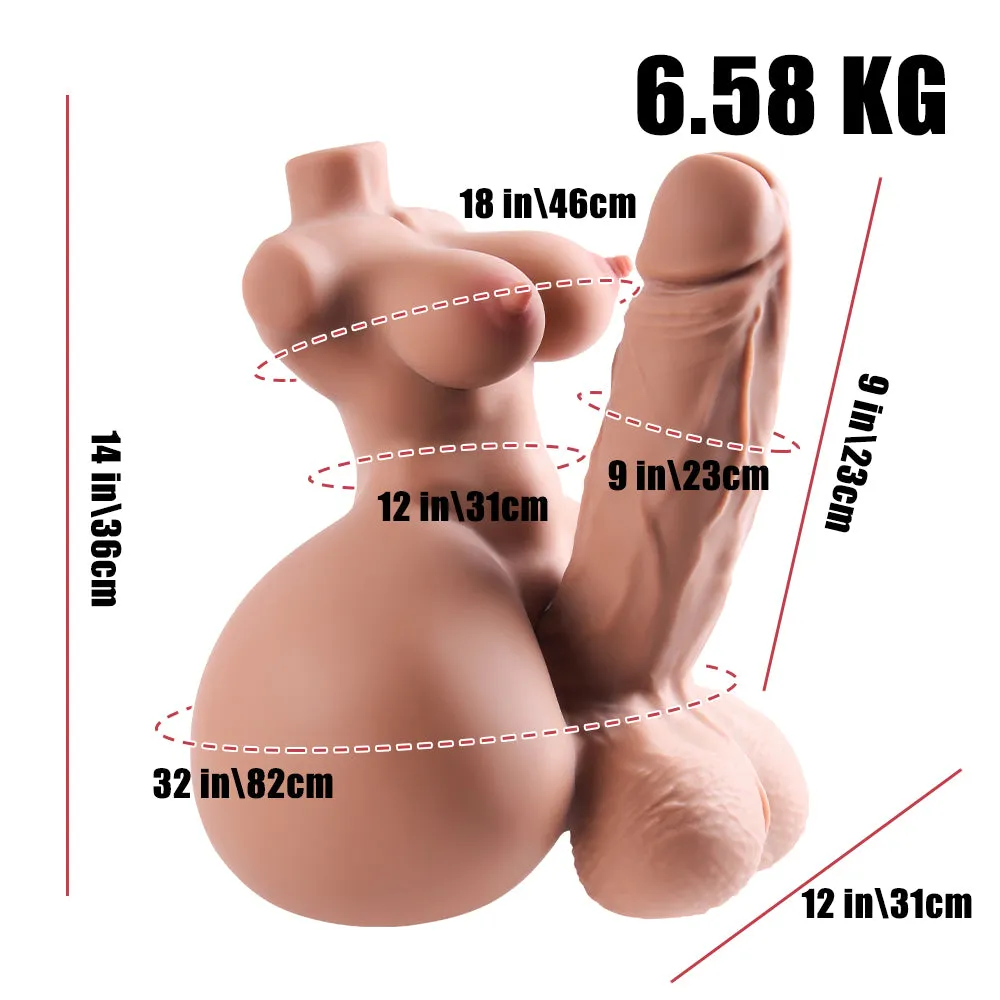 Tori: Futanari Hentai Torso Sex Doll  Sexy Adult Toys
