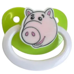 Toy Pig Character Adult Pacifier