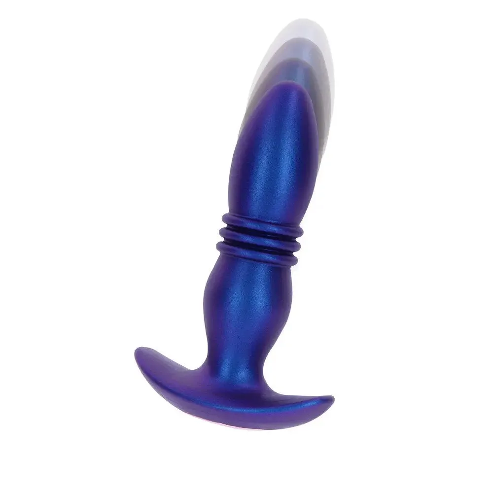 Toyjoy Silicone Blue Rechargeable Thrusting Butt Plug