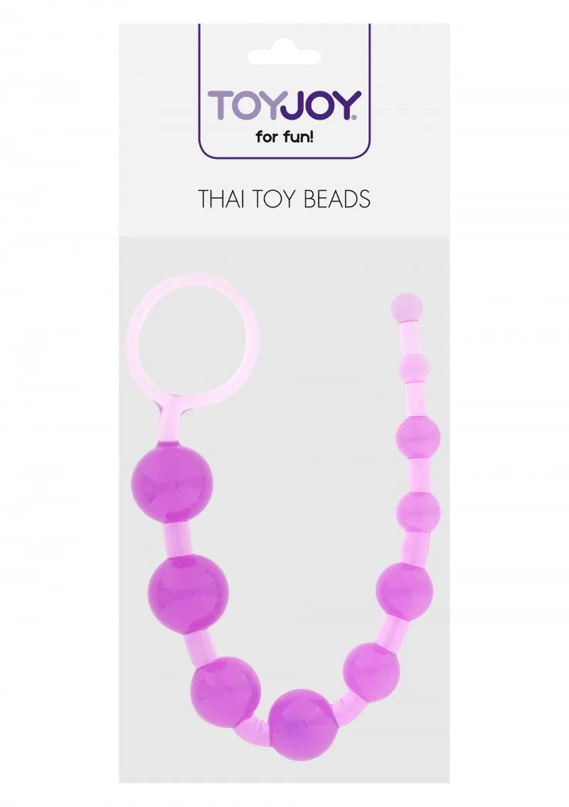 Toyjoy Thai Toy Anal Beads | Firm And Flexible
