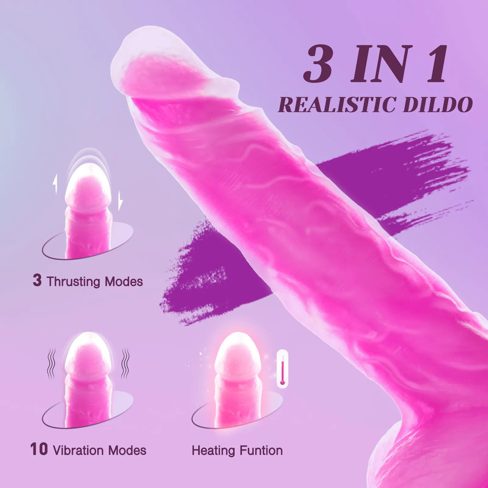 Tracy's Dog Jelivoy Jellyskin Thrusting Dildo