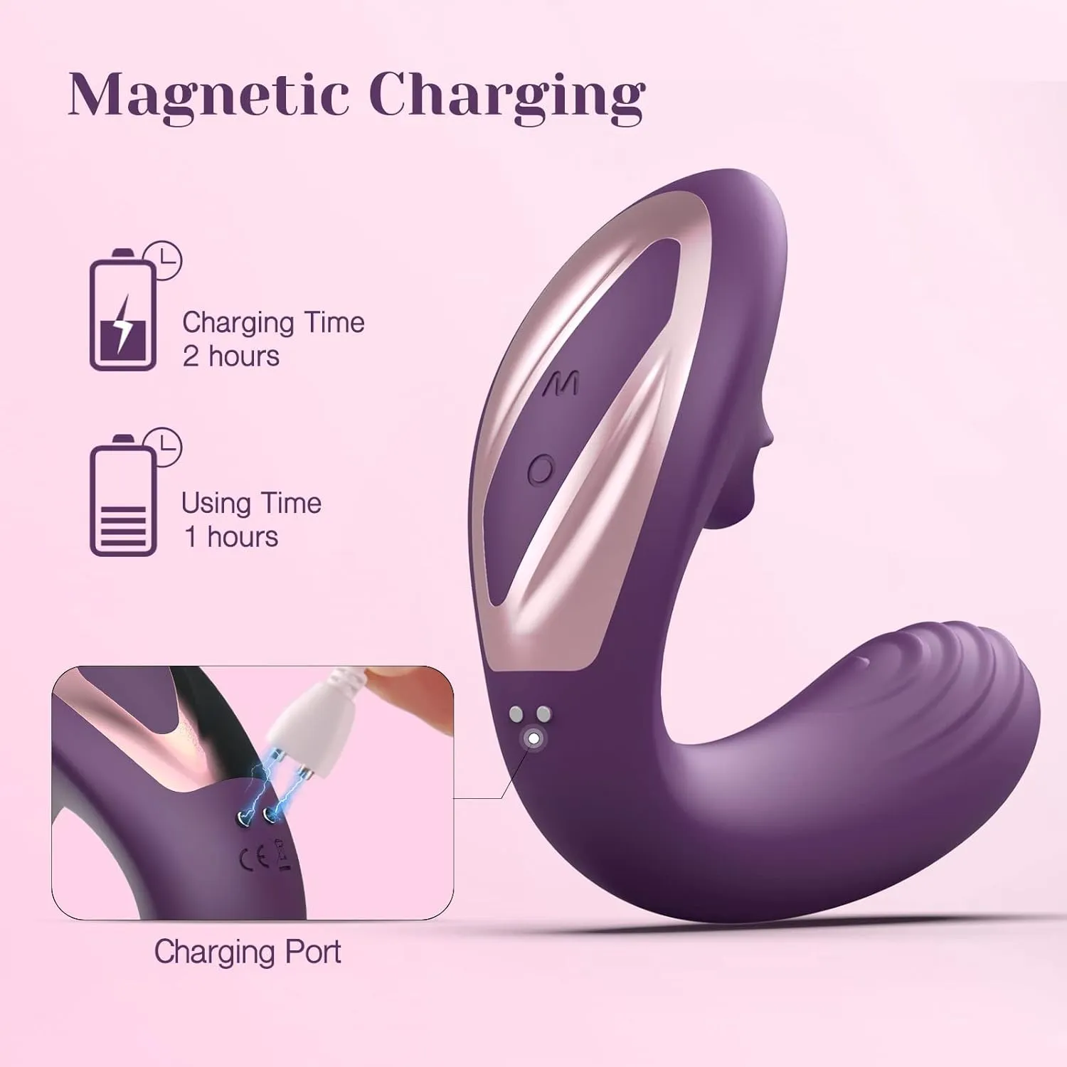 Tracy's Dog - Juicy Clitoral Licking Vibrator OG Lick (Purple)