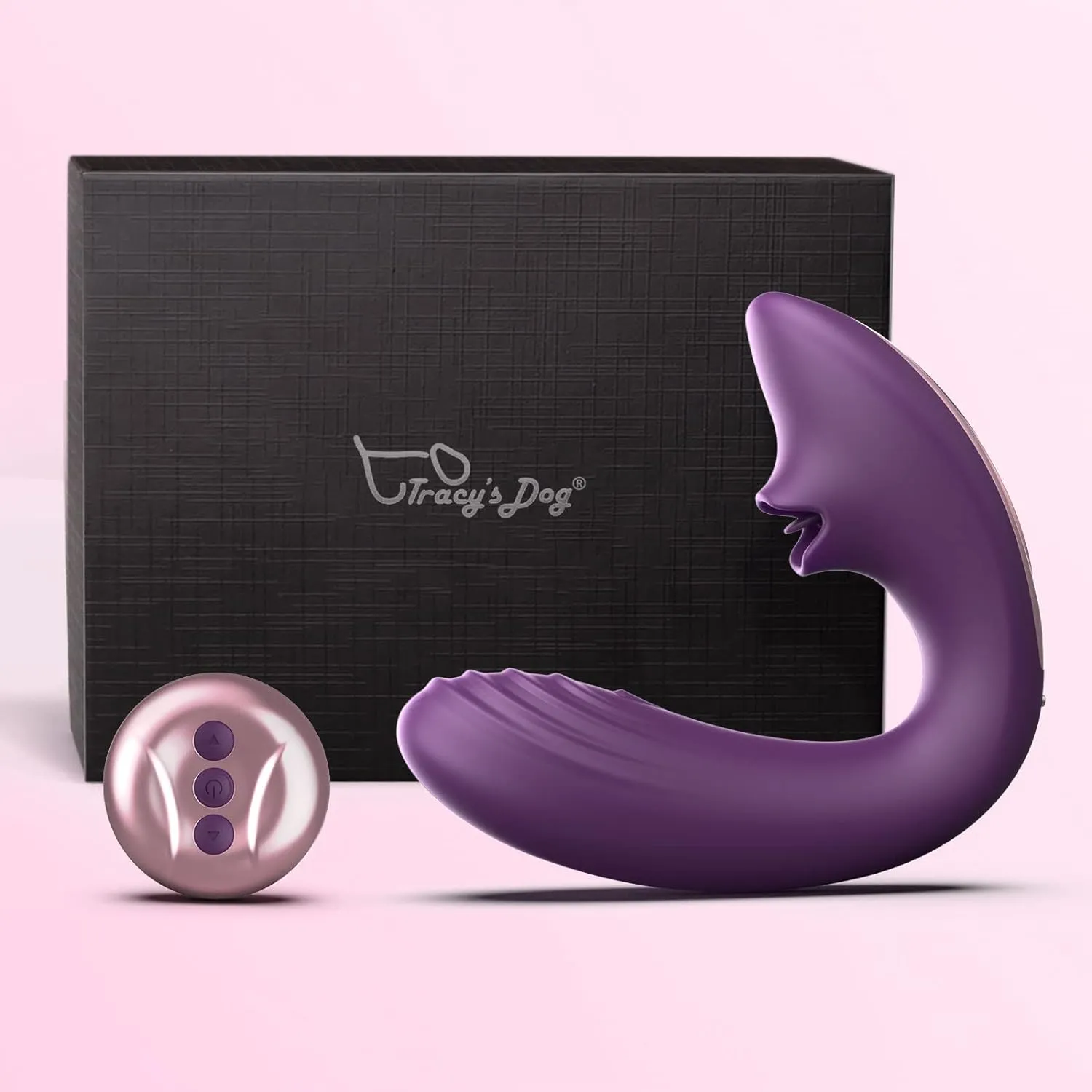 Tracy's Dog - Juicy Clitoral Licking Vibrator OG Lick (Purple)
