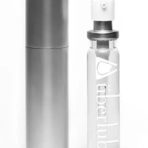 UberLube Premium Silicone Lubricant Travel Spray 15 ml (Silver)