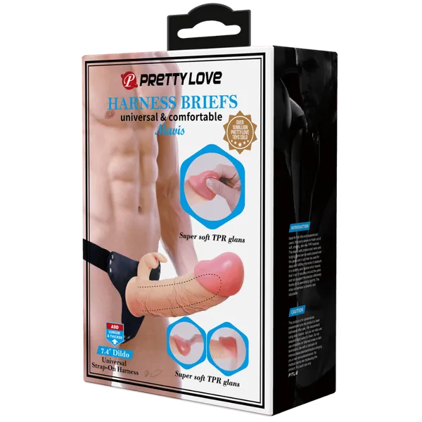 Universal Strap-On Harness - Mavis with 7.4 Dildo
